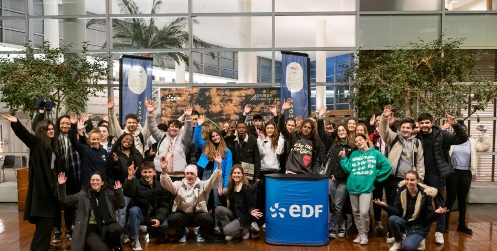 hackathon EDF × Audencia 2023 photo de groupe